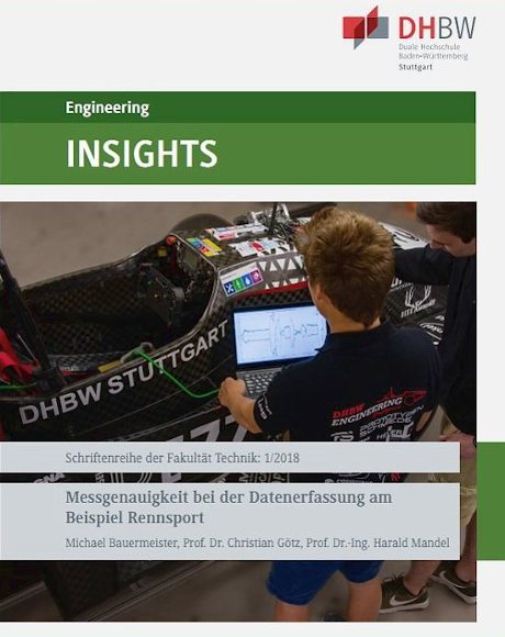 DHBW-Stuttgart Engineering Insights 2018: Meßgenauigkeit bei der Datenerfassung