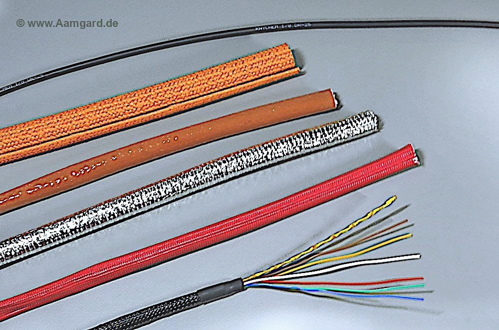 Fahrzeug- und Teflonleitungen, Schutzschläuche und Schrumpfschlauch