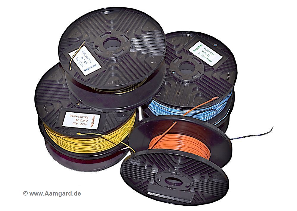 reels with automotive spec wires