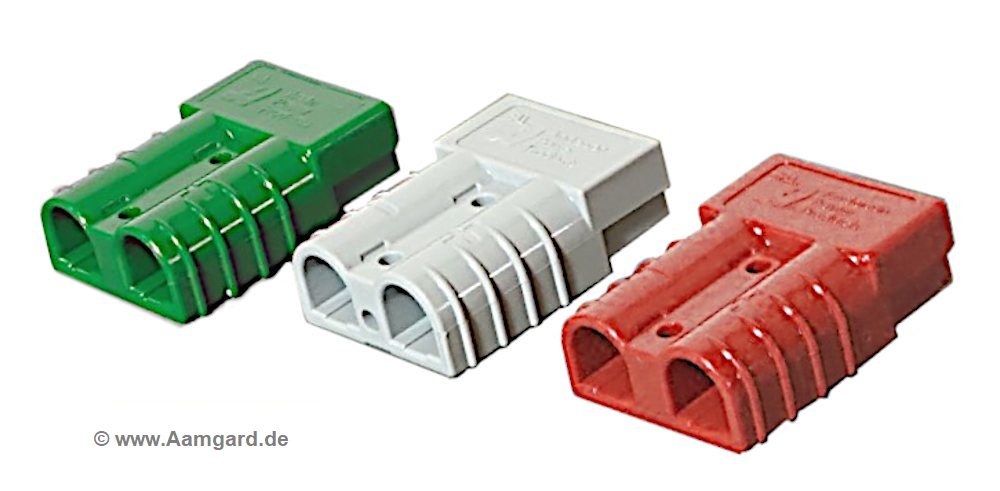 Starthilfestecker / Batteriestecker für Motorsport und Sonderfahrzeugbau Hochstromstecker / Batteriestecker