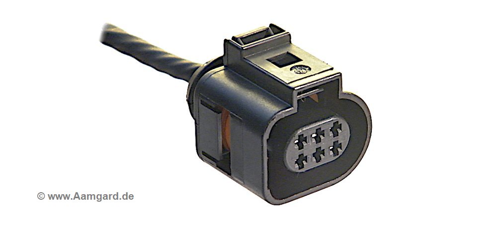 FEP-Stecker mit 1,5mm-MTII- oder 2,8mm-JPT-Kontakten für VW, Audi, BMW 6-poliger FEP-Stecker für VW / Audi / BMW