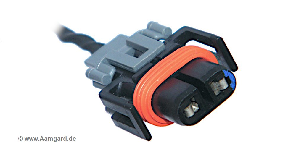 Metripack-Stecker für H11-Halogenlampen 2-poliger Stecker der Metripack-280-Serie