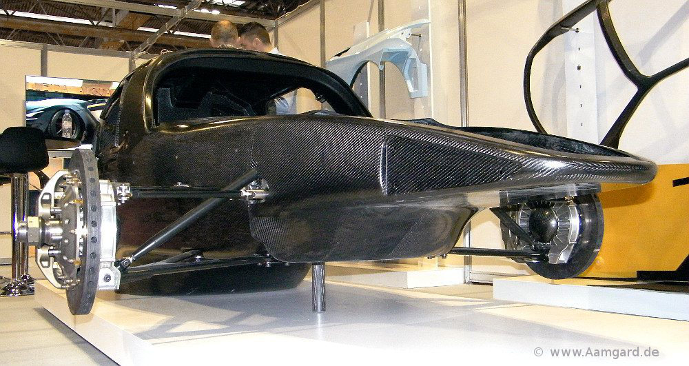 Monocoque LMP-Rennsportwagen