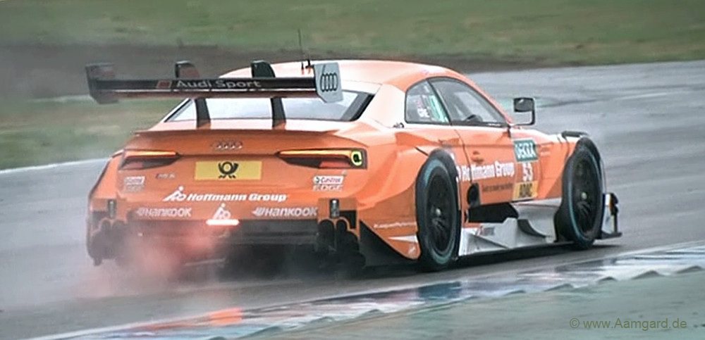 DTM Audi with Aamgard Rainlight