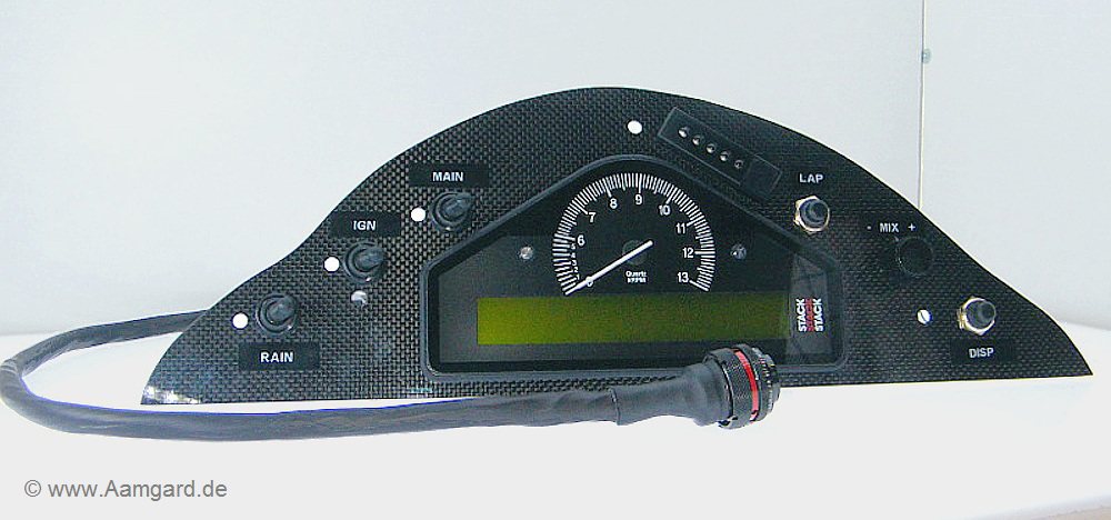 Dashboard Tyrrell Cosworth F1 from Aamgard Engineering