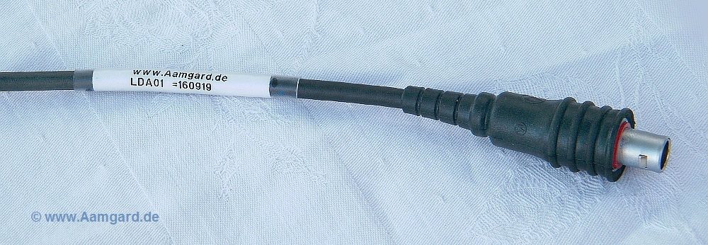 Lemo Connector with IP67 Assembly - Impermeable to Water and Dust