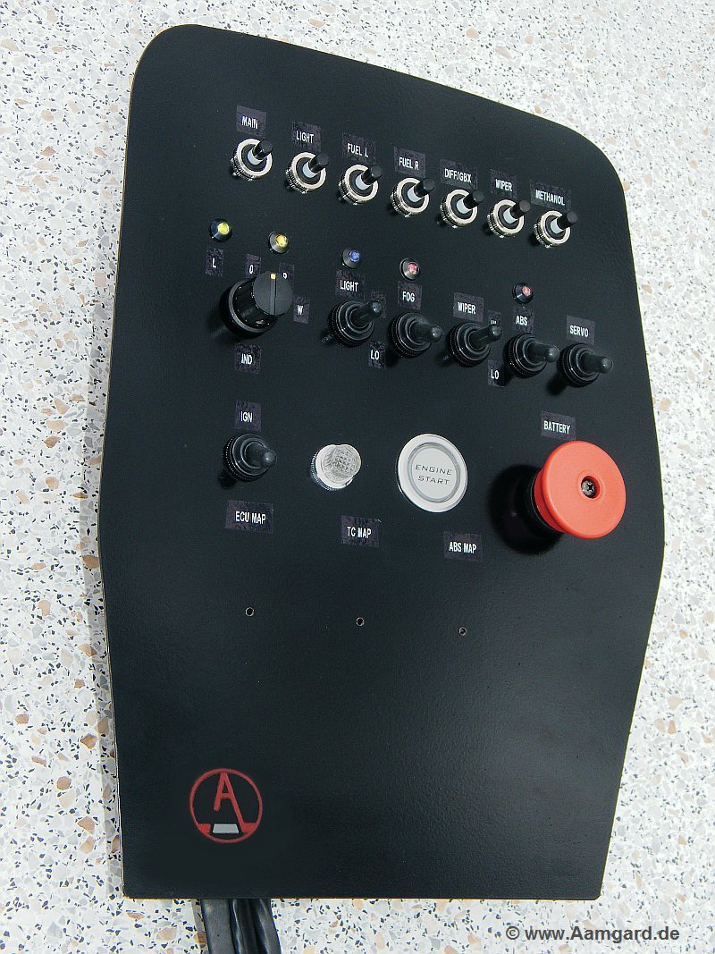 Dashboard Maßanfertigung von Aamgard Engineering