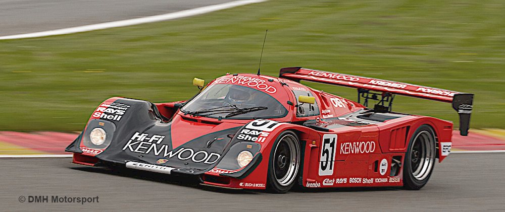 Kremer Porsche 962-CK6 in der Eau Rouge