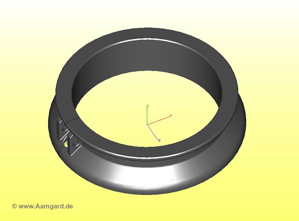 CAD model for 3D printing