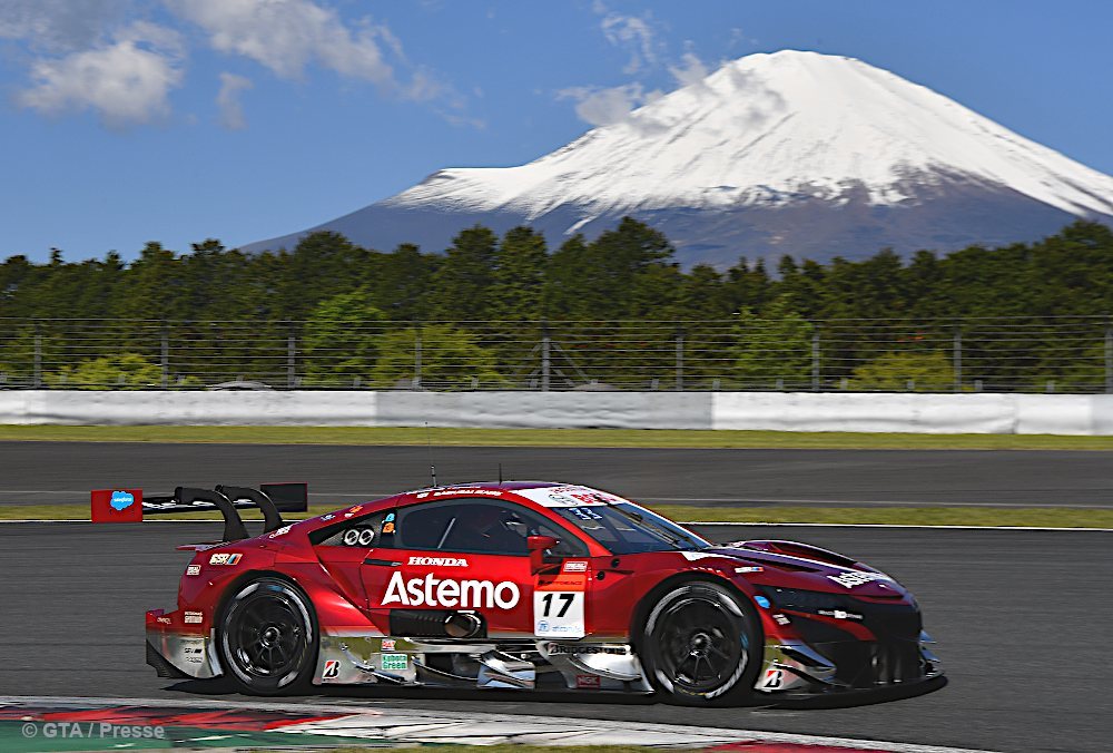 Honda NSX-GT in Fuji