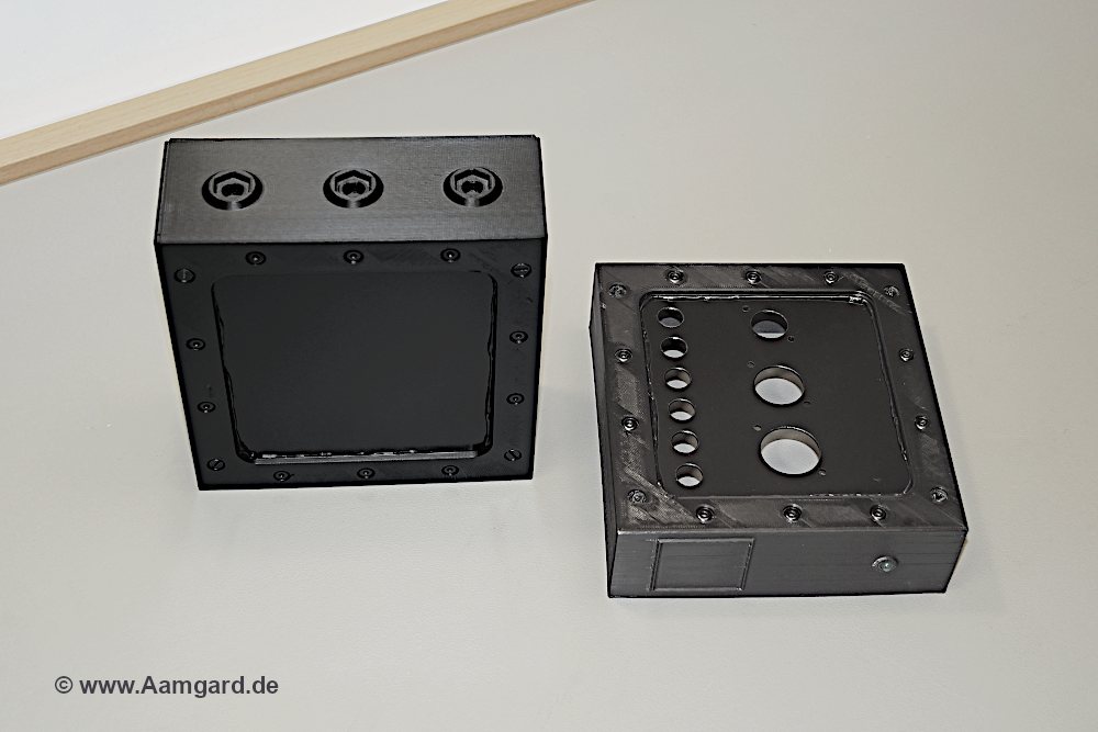 housing with GFC insert plates