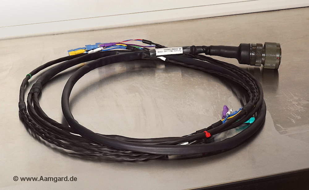 head light wiring set for a Porsche 962