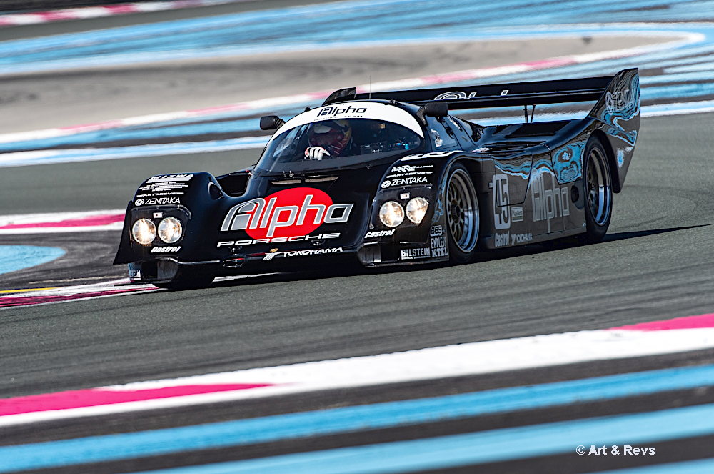 Porsche 962C at the Circuit Paul Ricard