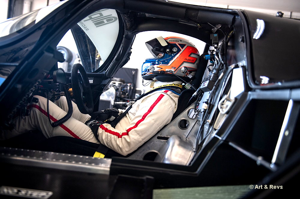 Marcel Fässler at the historic GP of France