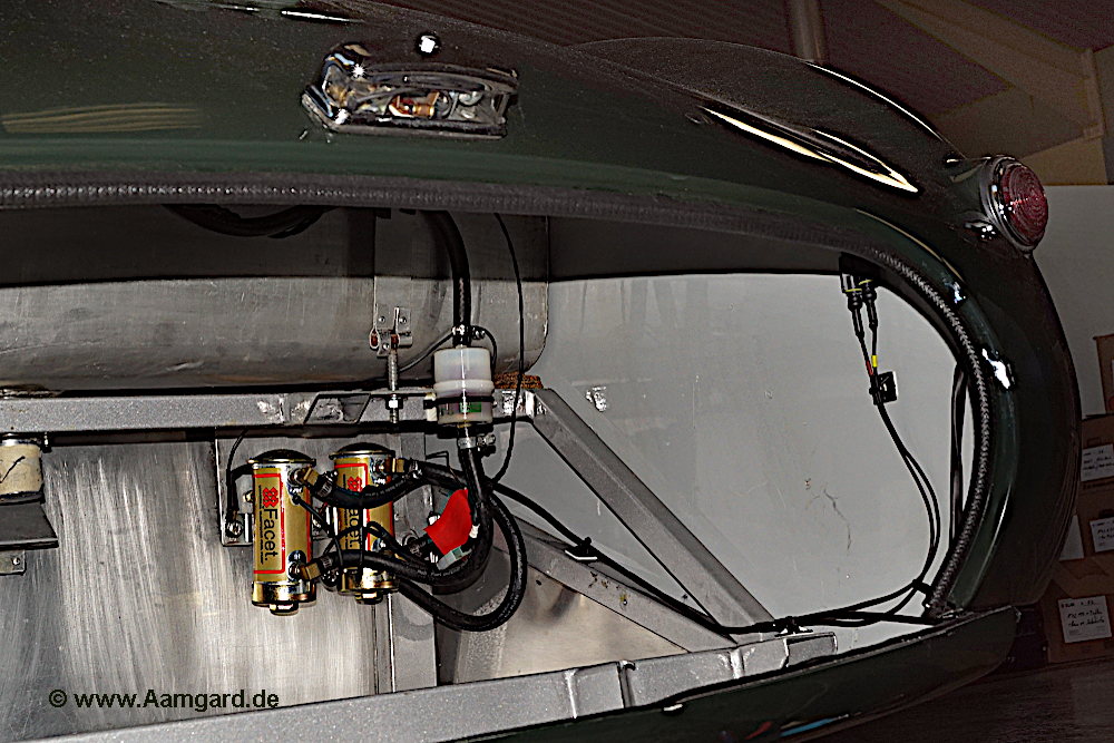 Jaguar with dual Facet fuel pump