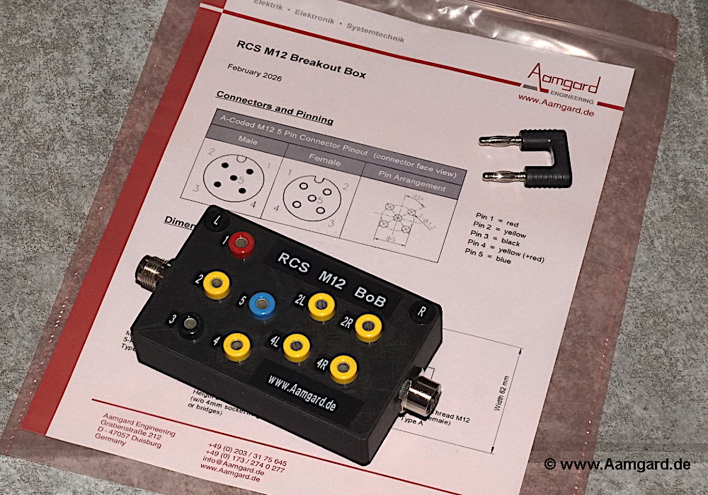 Caterpilar, Epiroc, Atlas Copco u.a.: RCS M12 Tester