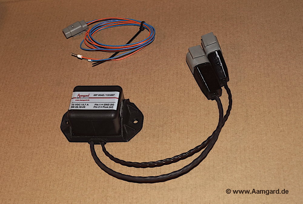Inverter für Elektrolumineszenzfolien 12VDC - 120VAC