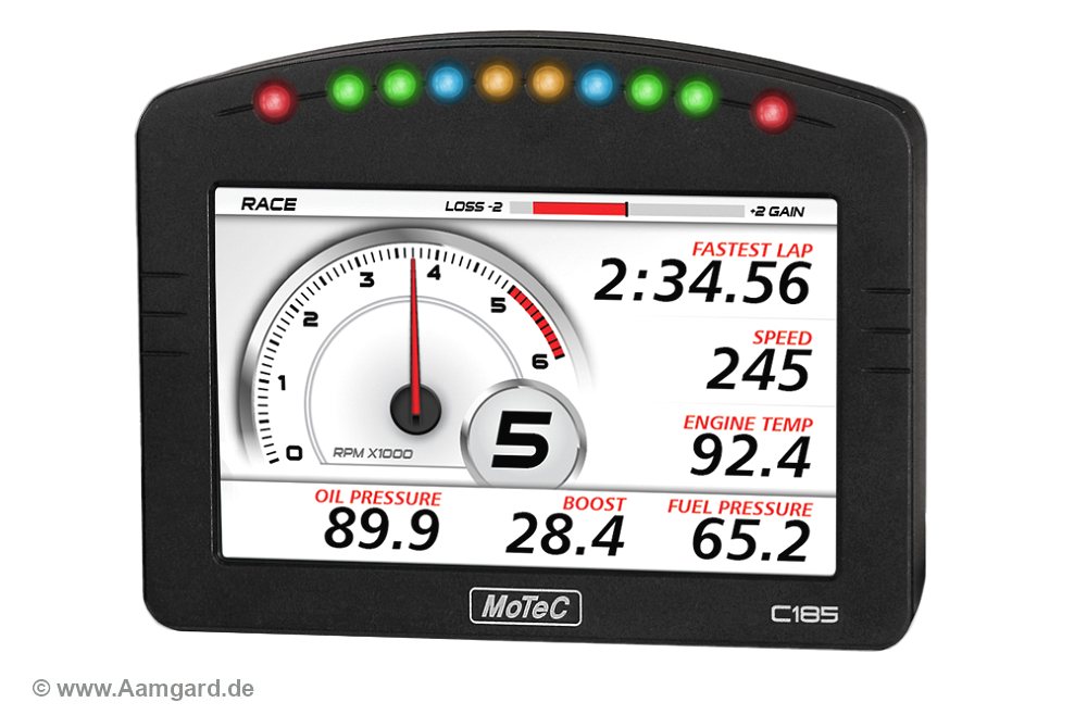 Motec dashlogger C185