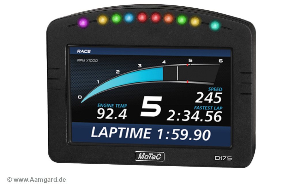 Motec-Farbdisplay D175