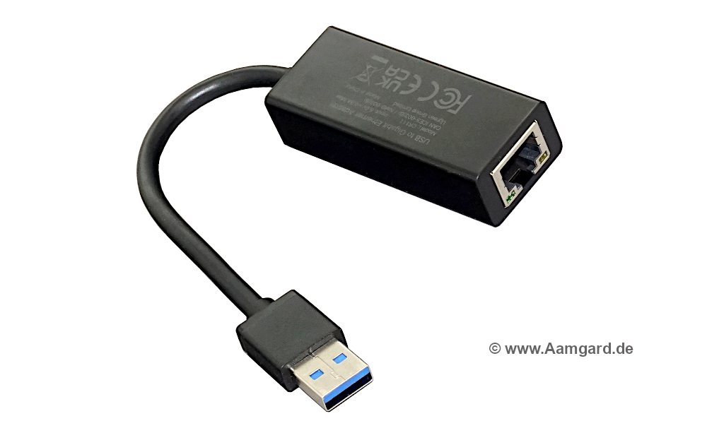 PC adapter Ethernet-to-USB