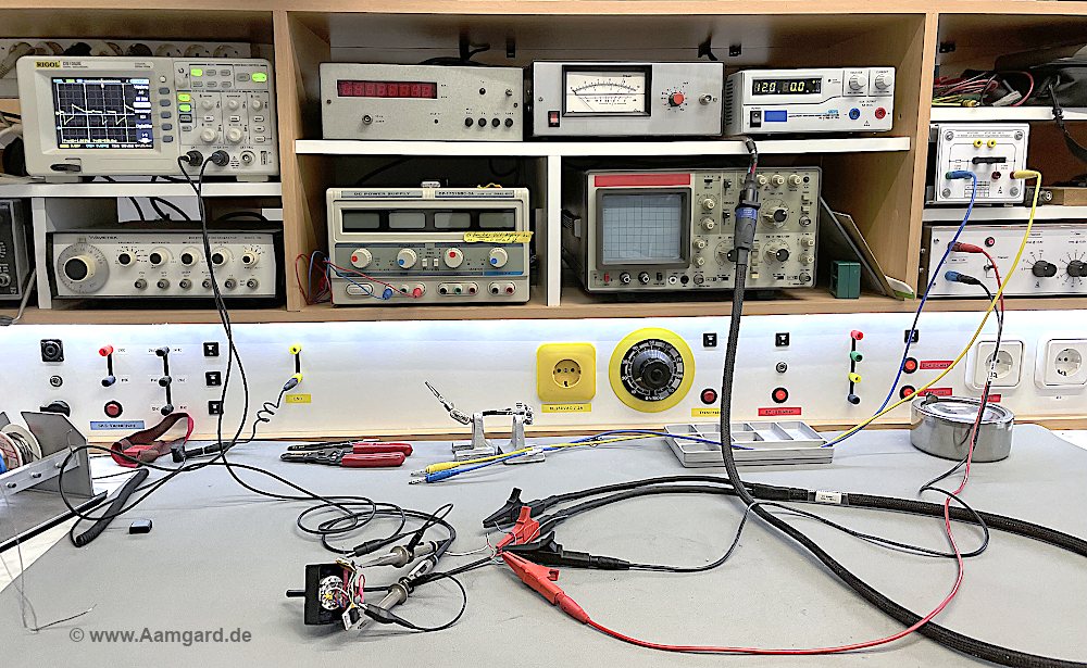 Labormeßplatz, Entwicklung Elektronikmodul