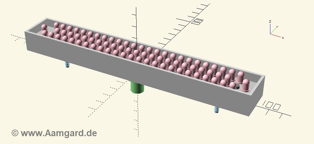 3D-CAD-Modell LED-Rückleuchte