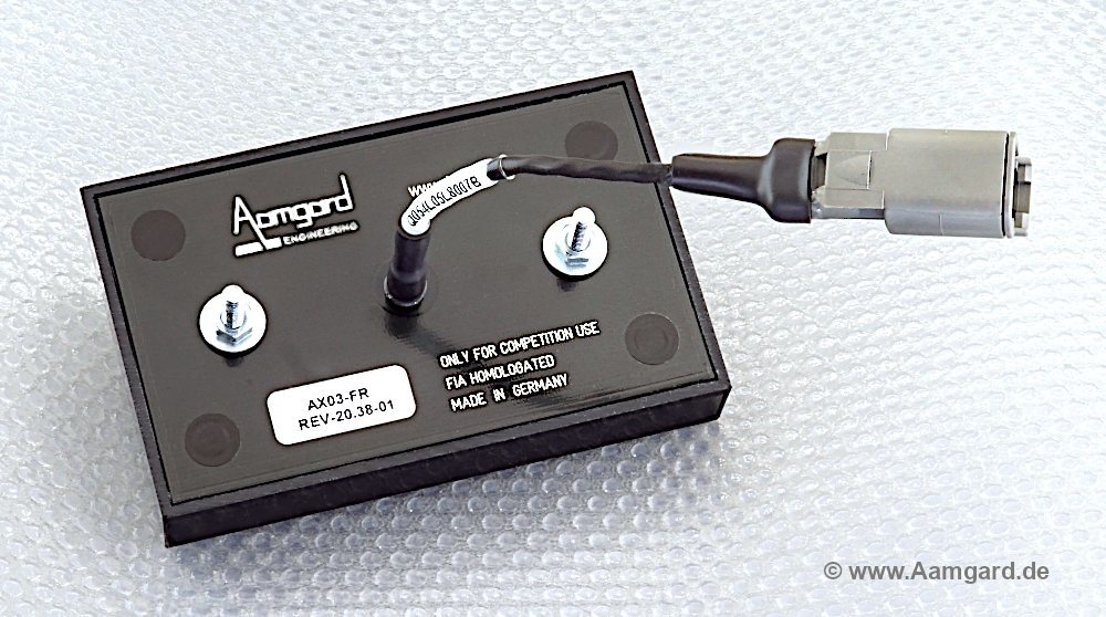 special make FIA rain light AX03-FR with DTM connector