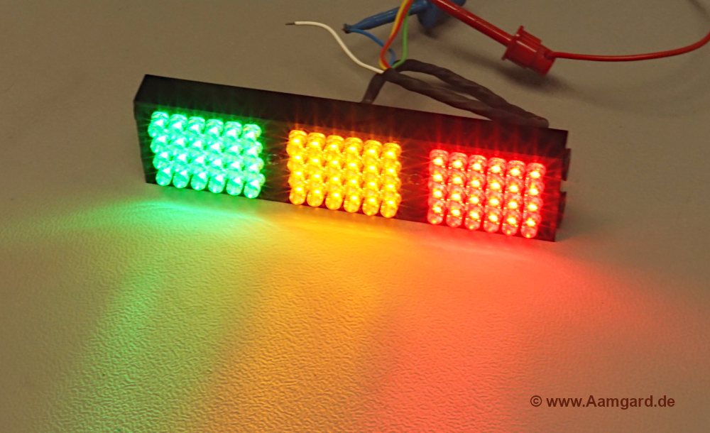 combined LED lamp AX04 red/yellow/green