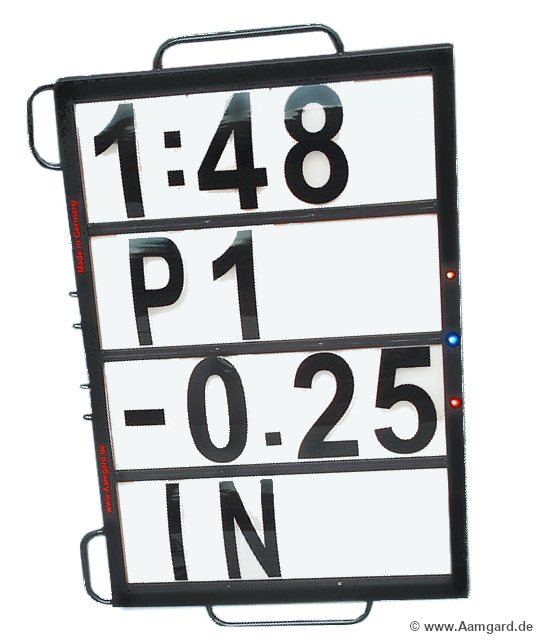 four lines luminous pit signal board